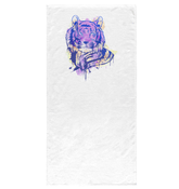 Watercolor Tiger Bath Towel - Beyond T-shirts